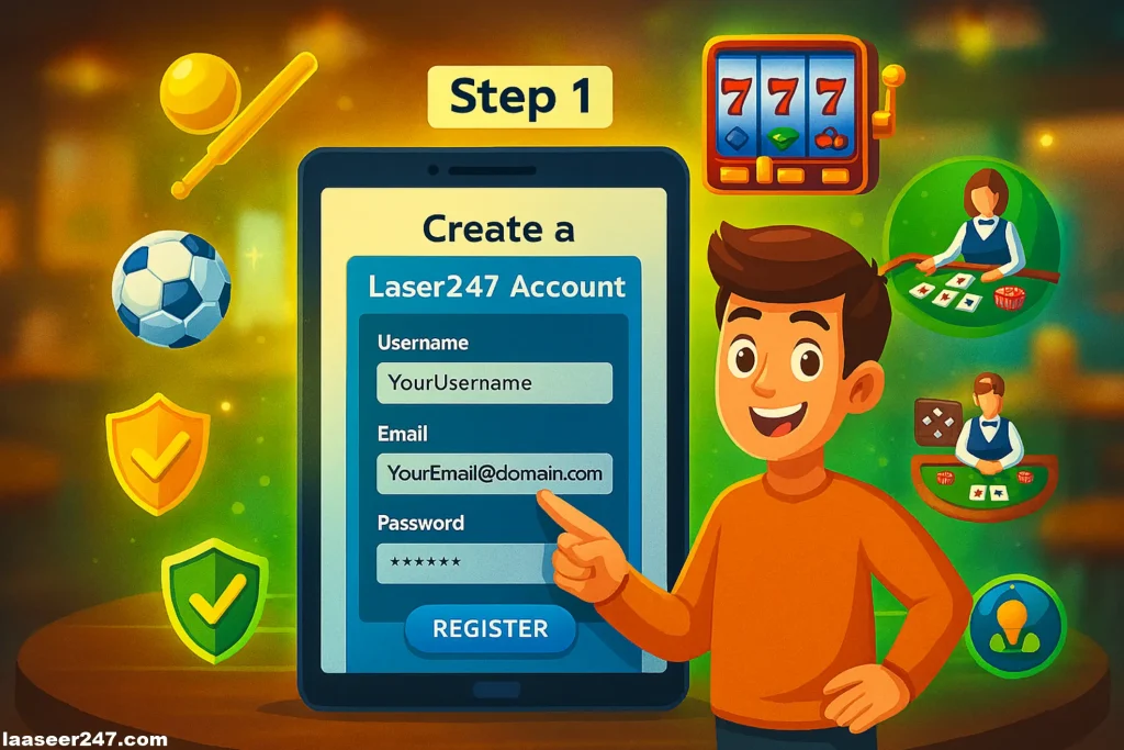 Step-by-Step Guide to Laser247 Registration