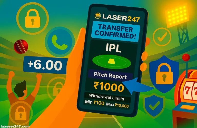 Withdrawal Limits on Laser247